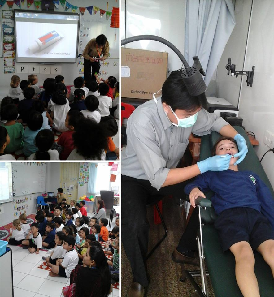 Free Dental Check Up to Students at Tenby Ipoh International School